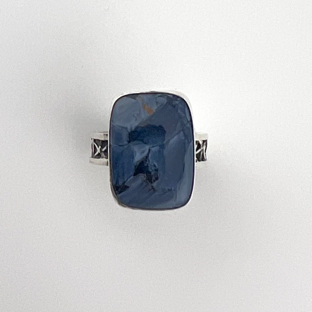 Pietersite Silver Ring