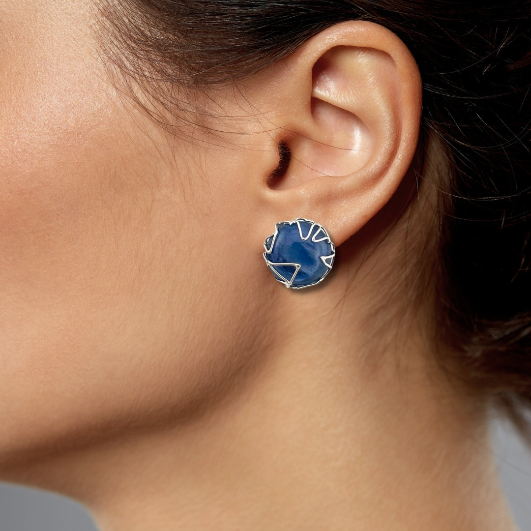 Kyanite Stud Earrings