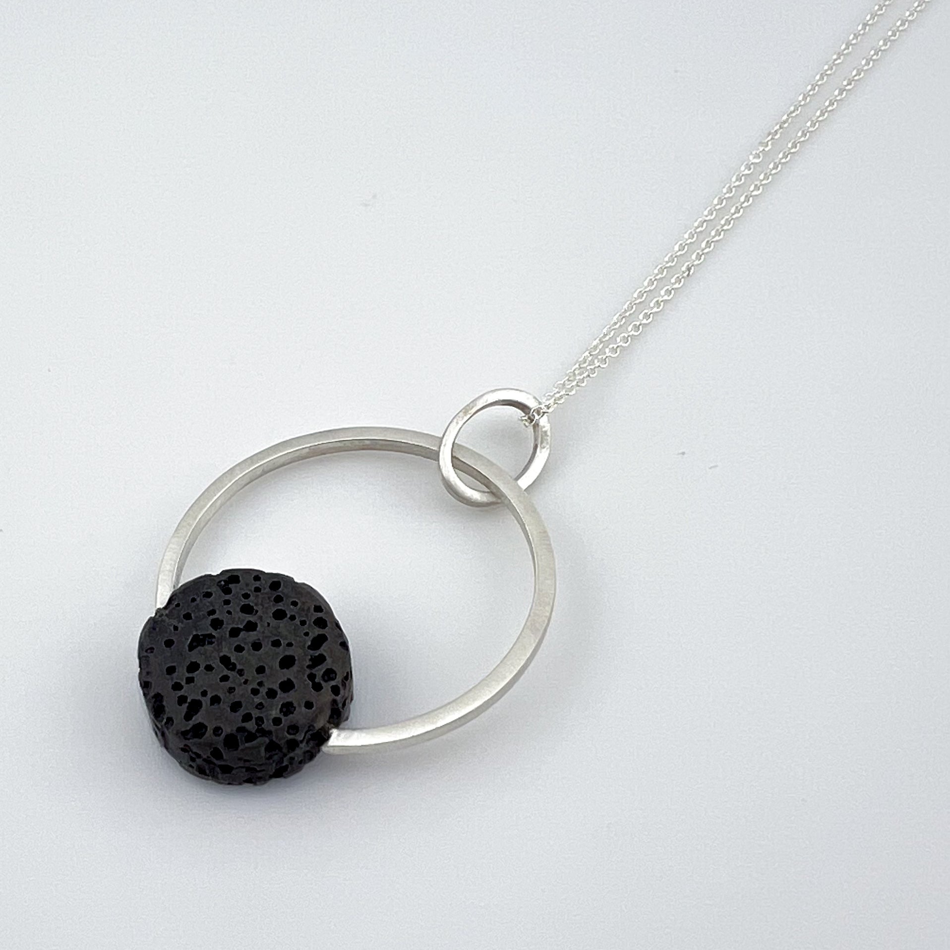 Lava Circle Pendant