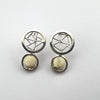 Two Circles Stud Earrings