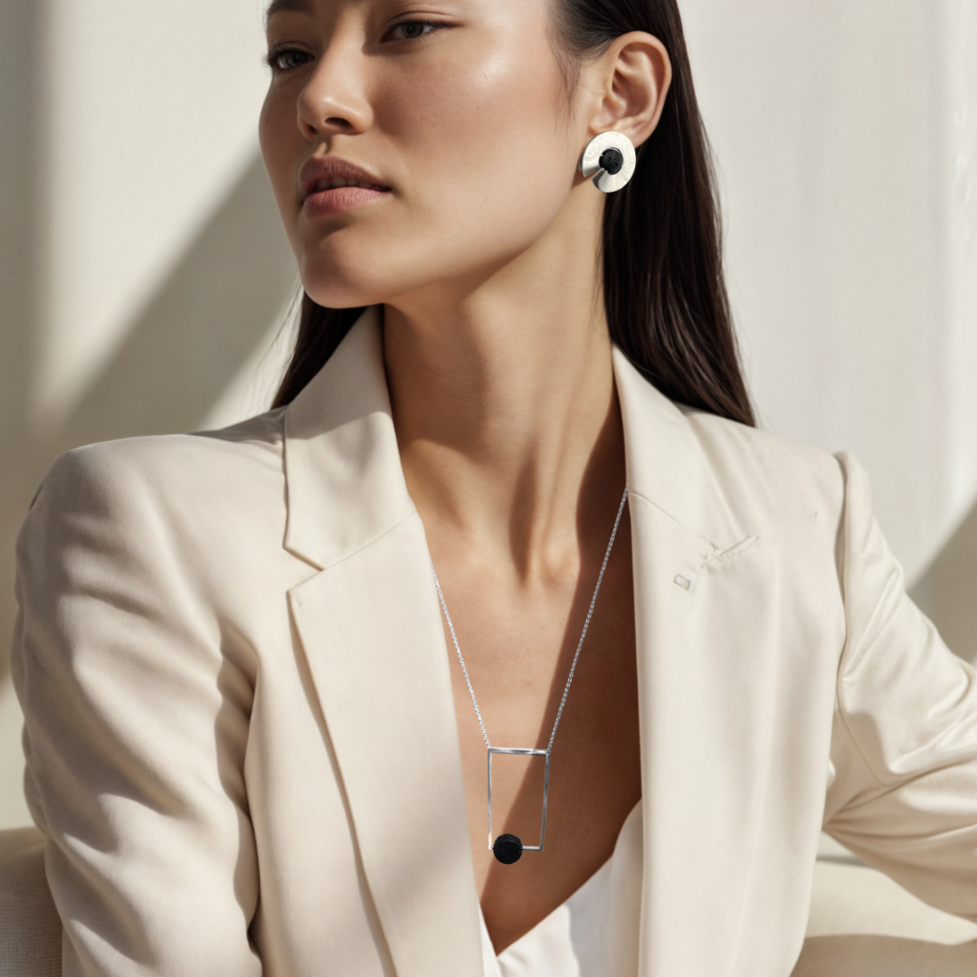 Lava Rectangle Pendant